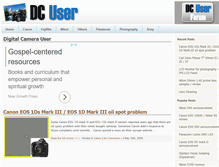 Tablet Screenshot of dcuser.net